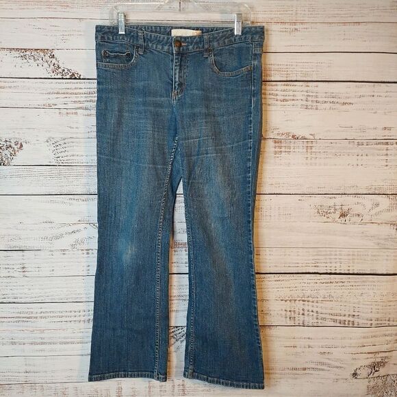 Joe Fresh Style Women's Jeans Size 10 Boot Cut Medium Wash Blue - Picture 2 of 12